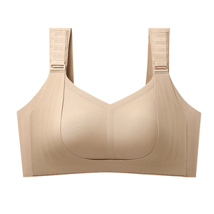 润微任意提内衣女智能提拉防下垂大胸显小文胸隐形无痕调整型胸罩