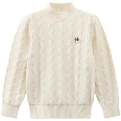 笛莎官方旗舰店女童毛衣针织衫