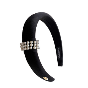 赵露思同款仿珍珠发箍女款高颅顶黑色宽头箍2026新款洗脸发卡头饰