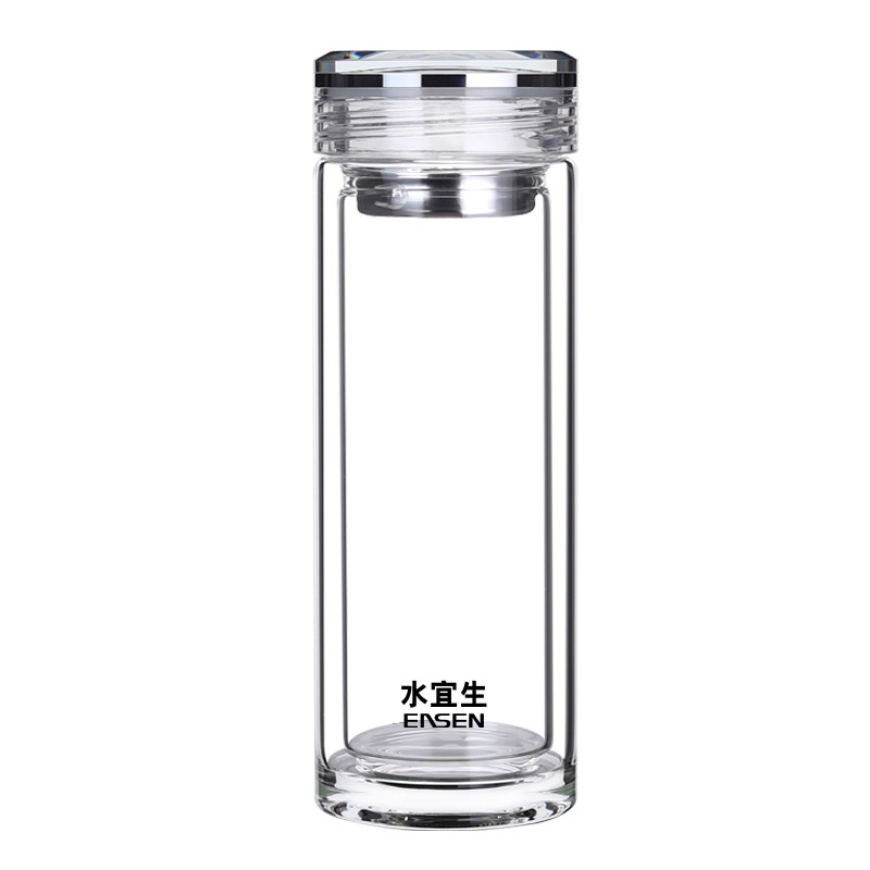 水宜生水晶玻璃礼盒包装泡茶杯