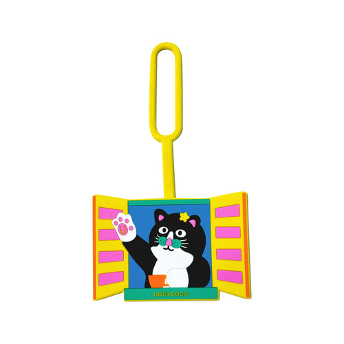 UODYCOCO有蒂棵棵可爱创意行李牌PVC防丢吊牌保护套寄存牌小众