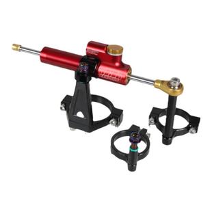 适用川崎ZX4R ZX4RR钛尺支架海魄欧林斯钛尺方向阻尼器钛尺底座