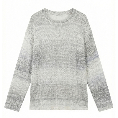 NOON慵懒风肌理感薄款针织衫