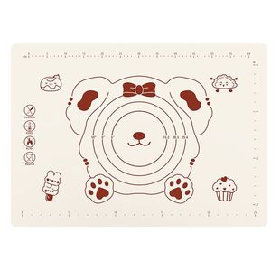 面板揉面垫擀面垫加厚食品级硅胶防滑包案板家用和面垫子擀面杖