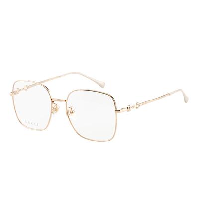 GUCCI古驰眼镜架金属大框