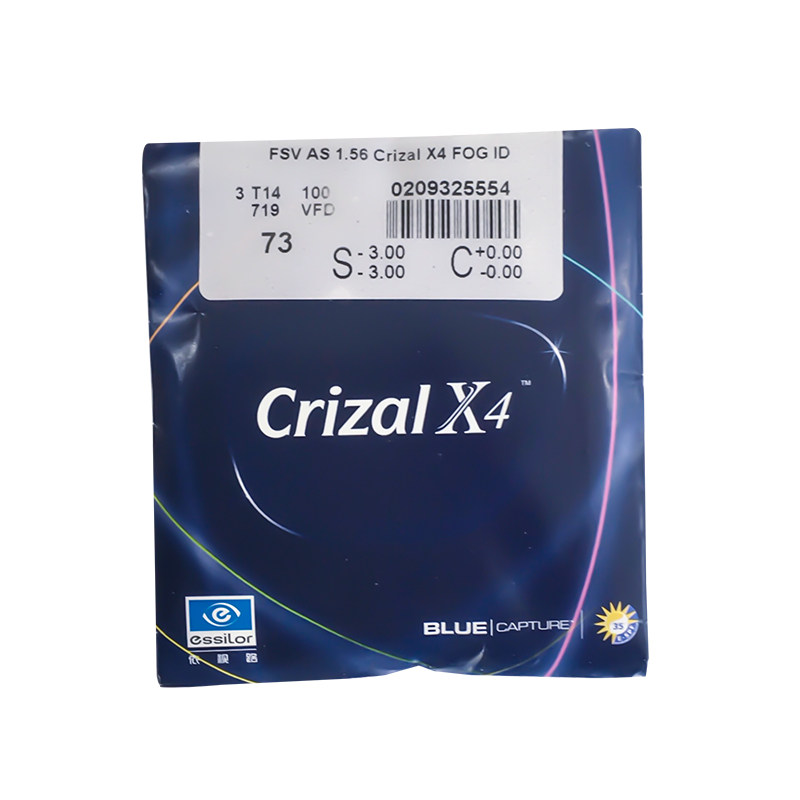 依视路镜片A+1.56 1.60 1.67钻晶A3非球面X4防蓝光 变色近视眼镜