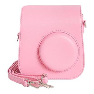 拍立得miniSE相机包皮包复古收纳包迷你SE透明保护壳水晶壳