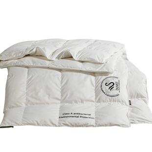 多喜爱羽绒被波兰进口羽绒90白鸭绒被被子双人被芯保暖冬被