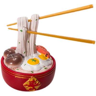 寿桃摆件钱袋装扮生日蛋糕