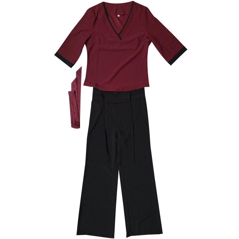 新款冬装美容师工作服女高档养生会所沐足店足疗服装气质水疗工装