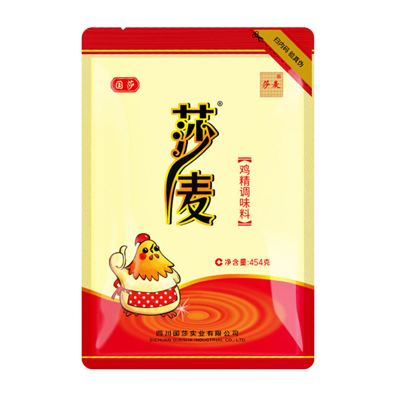 四川莎麦鸡精454g*22袋整箱调料