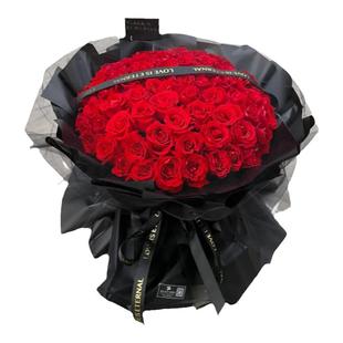 99朵玫瑰花束鲜花速递同城配送女友表白生日跨年礼物北京上海广州
