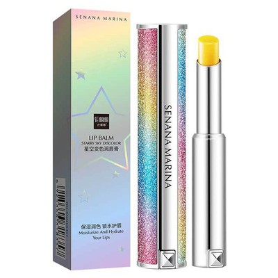 变色唇膏滋润保湿去死皮防干裂