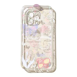benefit少女心ins风春日蝴蝶17pro16适用15苹果13手机壳iphone14promax新款12套11 xsmax透明8plus全包硅胶软