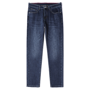 罗蒙2025新款牛仔裤男秋季新款宽松修身直筒休闲潮牌裤子商务休闲