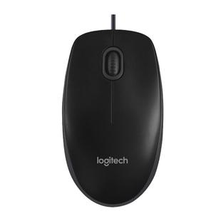 罗技M100R有线鼠标办公游戏左右手通用usb电脑台式笔记本男女215