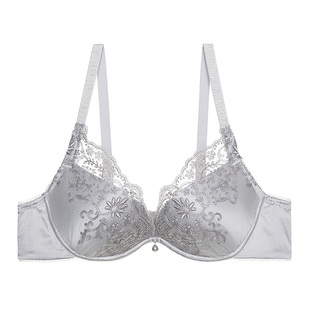 LACLOVER兰卡文Lovestory系列刺绣聚拢文胸LC11SC1