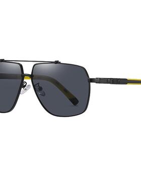 男士偏光双梁飞行员开车墨镜