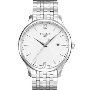 【自营】Tissot天梭俊雅系列男表简约休闲石英表瑞士手表男款