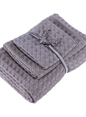 浴室摆件毛巾浴巾扣样板间装饰品