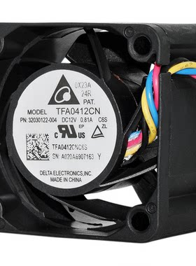 暴力4028台达12V4线PWM风扇4厘米