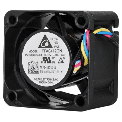 暴力4028台达12V4线PWM风扇4厘米