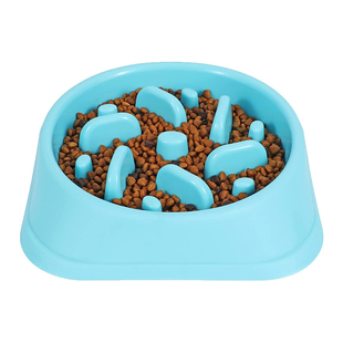 狗狗慢食碗狗碗防打翻大号饭碗狗盆大型犬缓食盆狗饭盆宠物金毛碗