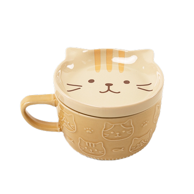 HAPiNS马克杯可爱猫猫喝水杯