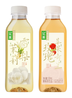 让茶无糖花果茶饮料500ml*5瓶