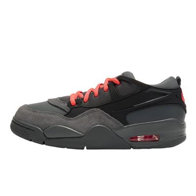 Nike耐克女鞋air Jordan 4RM AJ4黑灰色低帮复古篮球鞋IO7613-080