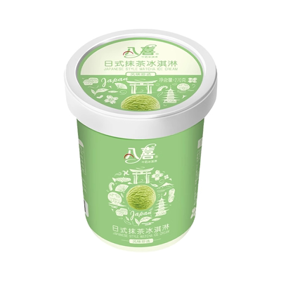 4桶八喜臻品比利时巧克力抹茶味