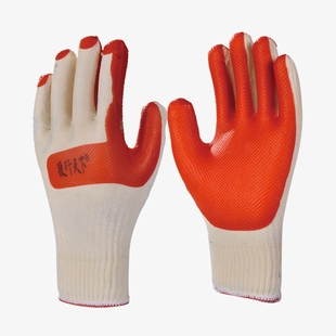 狼行天下手套防滑耐磨防割搬运维修防油钢筋工人抬玻璃劳保胶手套