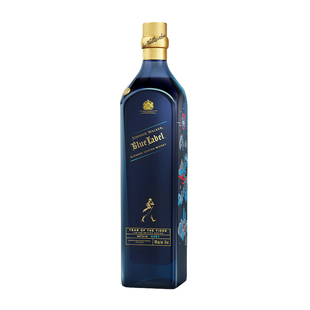 Johnnie Walker 尊尼获加蓝牌蓝方威士忌750ml如虎添翼虎年礼盒