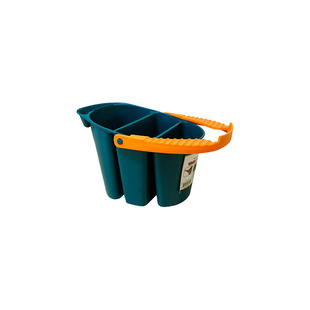 韩国进口MIJELLO美极乐美捷乐洗笔筒塑料洗笔画画水粉水彩 水桶