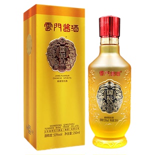 【云门酱酒】国标70G1酱香型白酒53度 250ml单瓶装 收藏