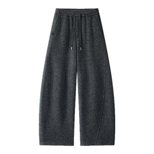 it :5cm/FIVECM美式cleanfit宽松弯刀卫裤男款2025秋冬垂感休闲裤