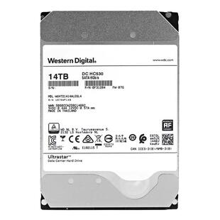 全新0通电3.5寸WUH721414ALE6L4西部数据14T企业级阵列硬盘HC530