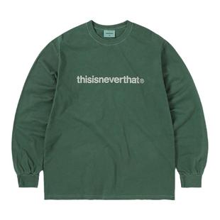 thisisneverthat®T-Logo L/S Tee 新款纯色logo长袖T恤