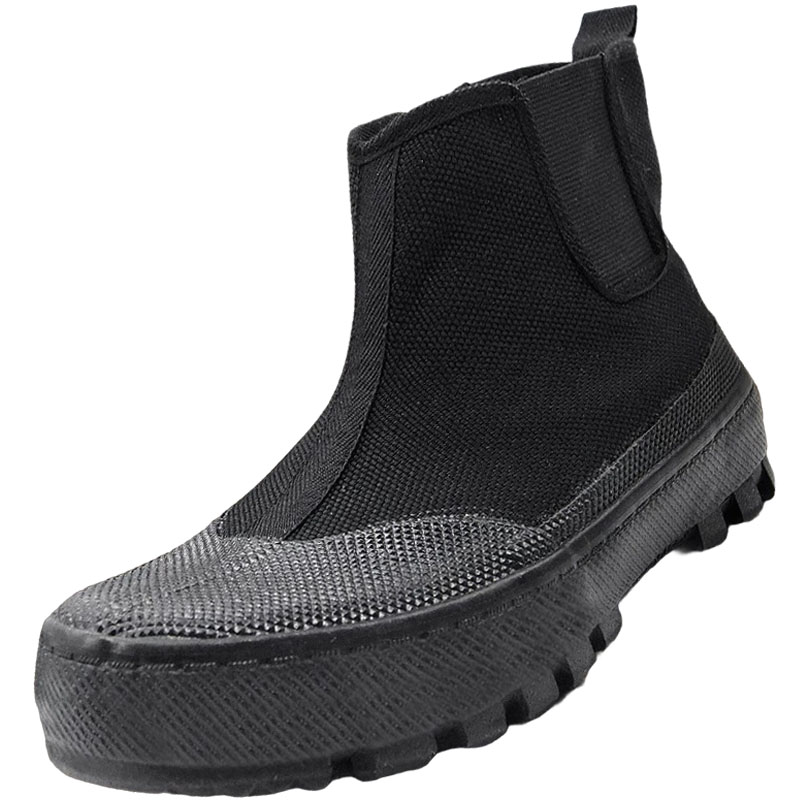 际华3537正品解放鞋男高帮一脚蹬工地干活耐磨劳保鞋防滑工作鞋夏