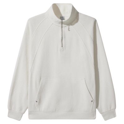 卡宾特色面料LOGO刺绣长袖卫衣