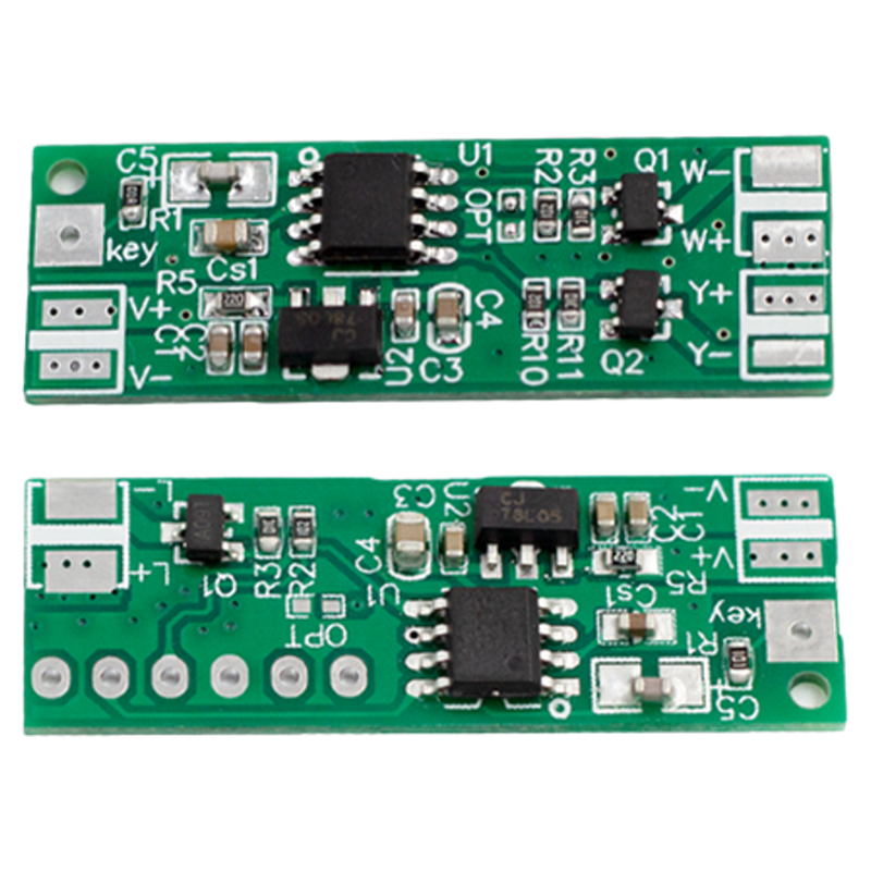 LED金属台灯 触摸开关模块12V24V双路三色温变光调节电容触摸感应
