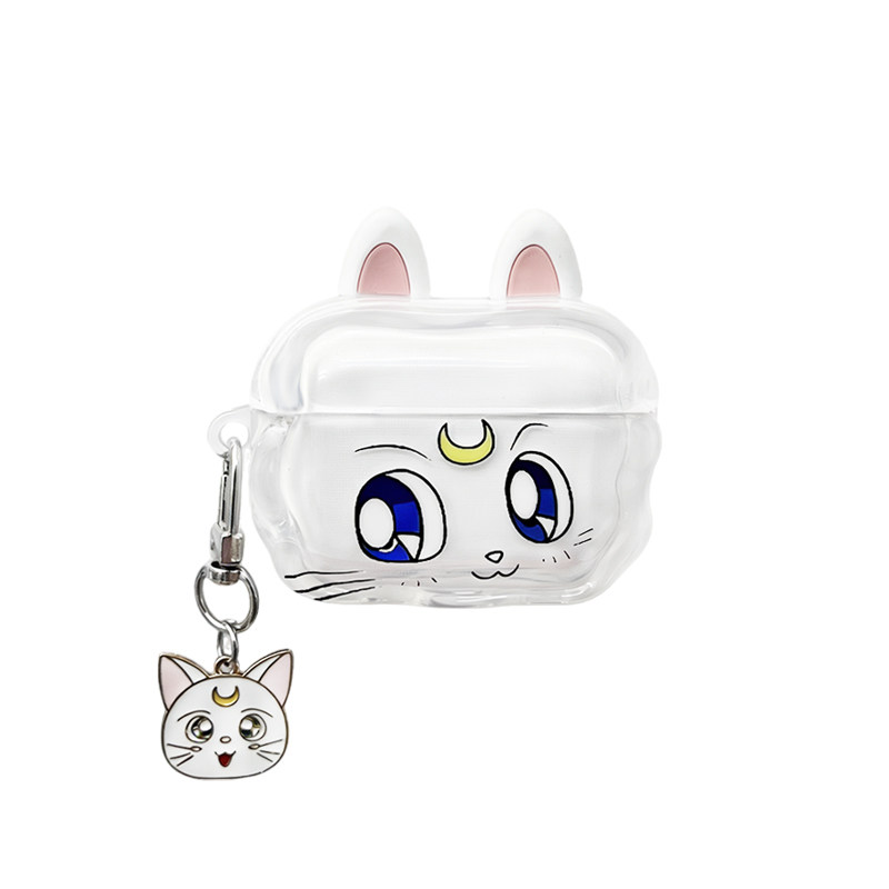 苹果AirPods4代Pro3半透明软壳