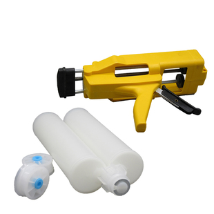 大容量AB胶枪400-600ml环氧树脂双组份1:1胶枪混合管真瓷胶瓶ab胶