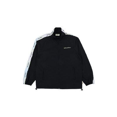 DifferentRiver2024春夏男女同款彩色渐变织带时尚休闲外套