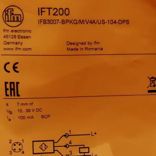 议价IFM IFT200 IFT201 IFT203 IFT204 全新原装正品易福门  现货