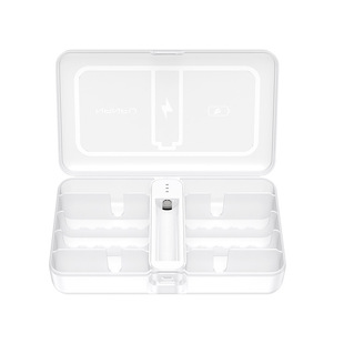 南孚电池收纳盒聚能盒测电器5号7号通用整理防水塑料透明存放盒