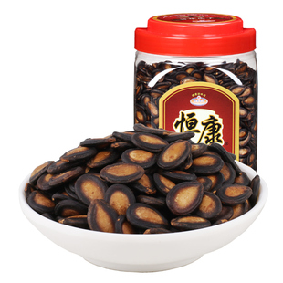 恒康食品 甘草味西瓜子1000g礼桶装 大片黑瓜子咸味休闲零食炒货