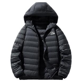 dnnnnx美式90鸭绒排骨羽绒服小众潮牌加厚保暖宽松连帽外套男秋冬