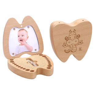 初心乳牙纪念盒女孩乳牙盒儿童牙齿收藏盒宝宝牙齿保存盒牙盒盒子