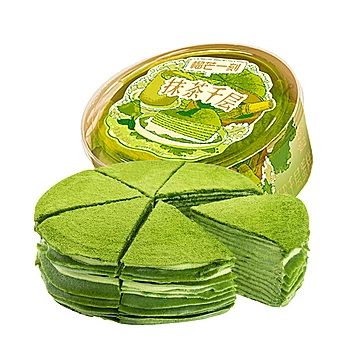 榴芒一刻金枕榴莲千层蛋糕